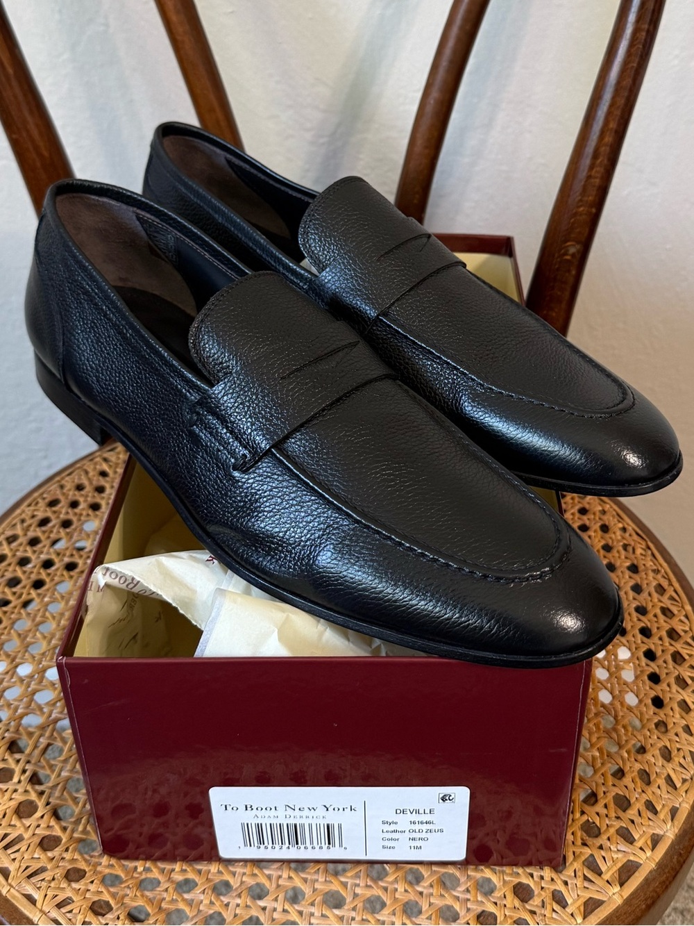 To Boot New York Deville Leather Penny Loafer - Men’s 11